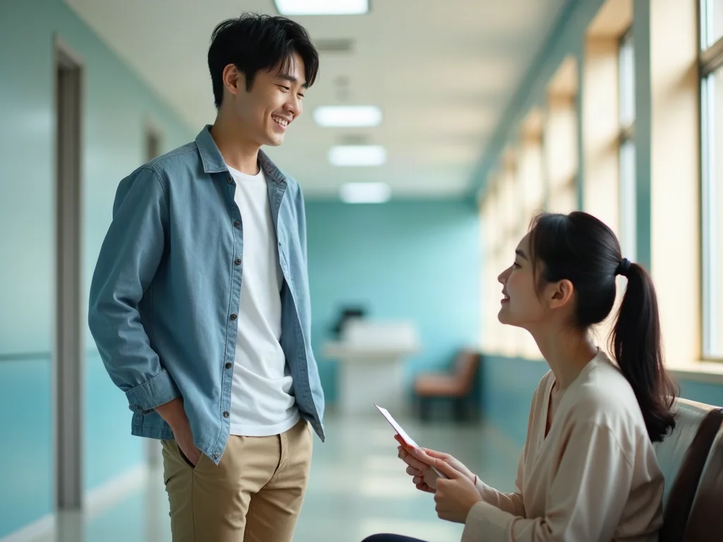 Cách tiếp cận gái lạ khi đi khám bệnh, tiêm chủng 1 Tiếp cận gái ở bệnh viện khi đi khám bệnh