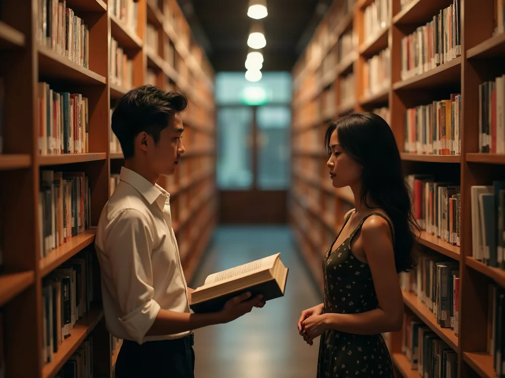 Thao túng khoảng cách tán gái trong quán cà phê