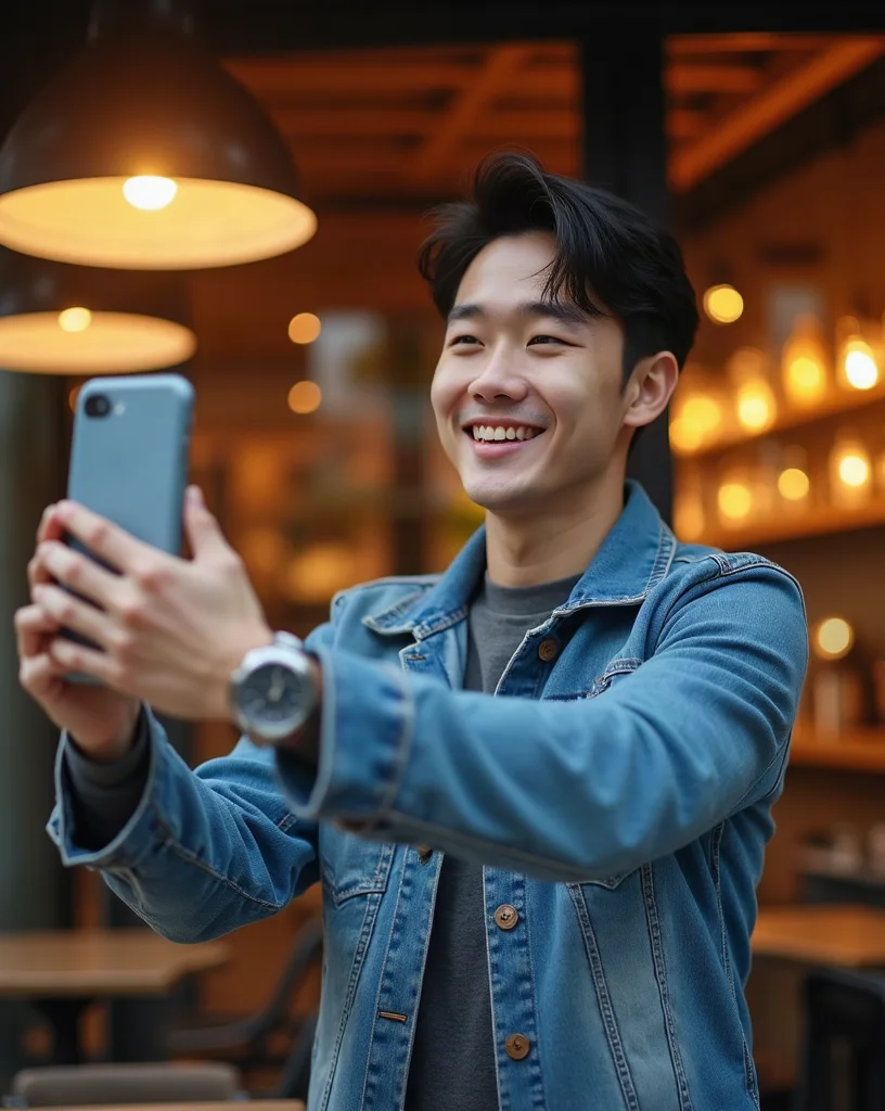 Góc chụp ảnh khoe phong cách sống trên profile Nam giới chụp ảnh selfie phong cách tự tin xây dựng profile thu hút