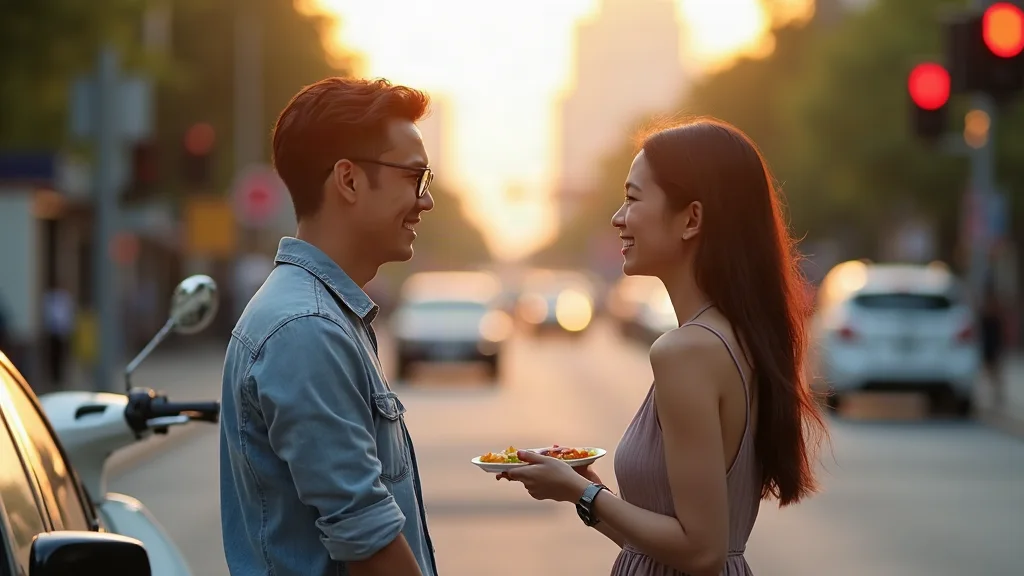 Bắt chuyện khi kẹt xe Bắt chuyện khi kẹt xe gặp gỡ tự nhiên