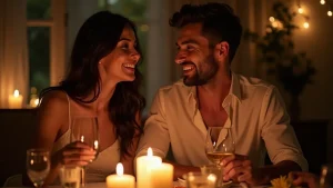 Ảnh minh họa: Cách hâm nóng tình cảm vợ chồng - bữa tối lãng mạn dưới ánh nến
