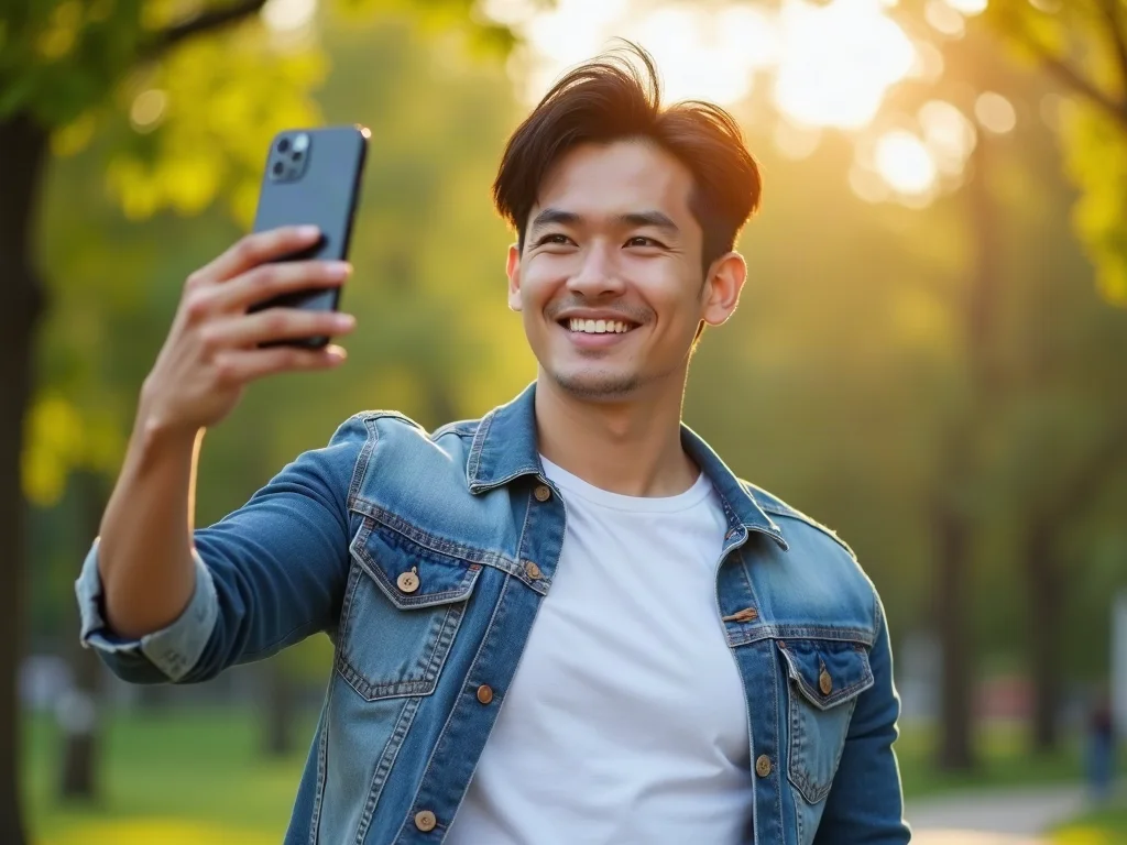 Chụp ảnh sống ảo cho nam hút Like Cách chụp ảnh sống ảo cho nam hút Like tại công viên