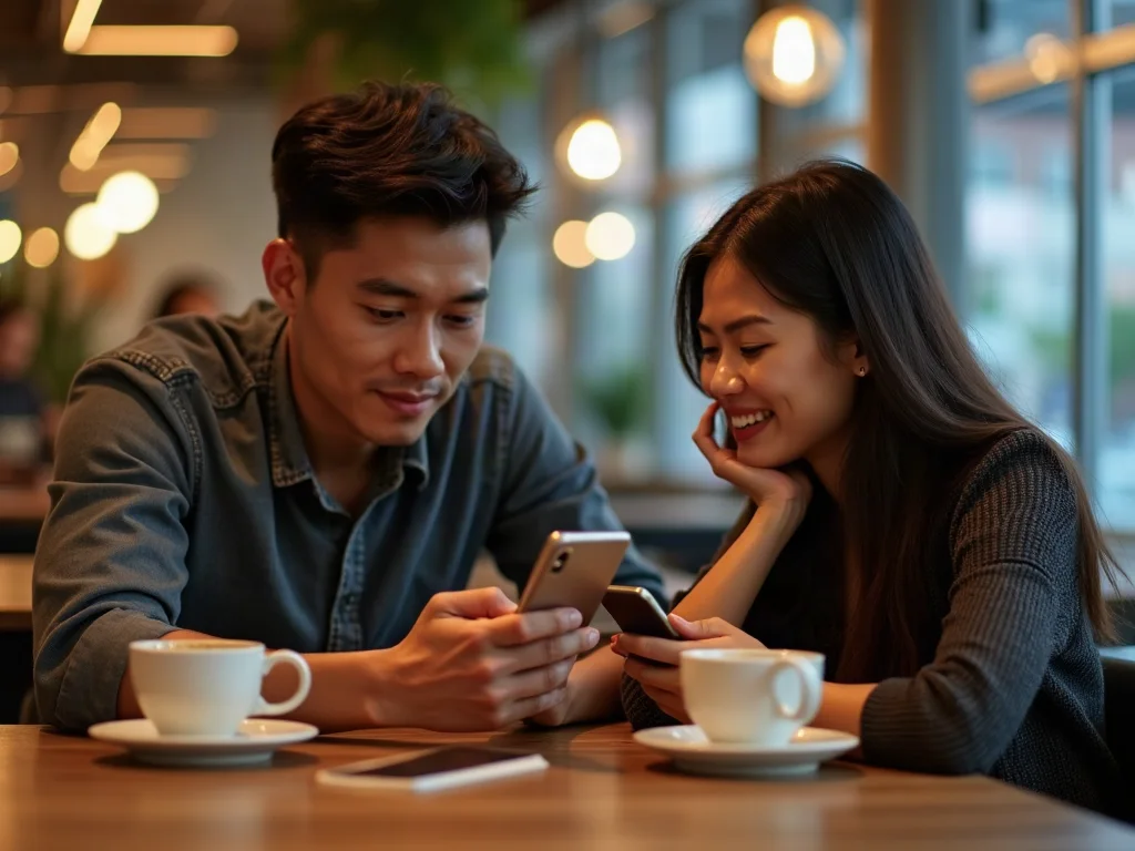 Dấu hiệu con gái xem anh là mỏ đào Dấu hiệu con gái xem anh là mỏ đào trong quán cafe