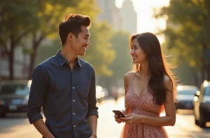 Tuyệt chiêu xin số điện thoại gái lạ ngoài đường