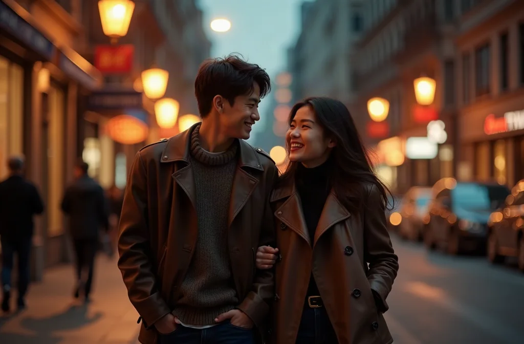 Ứng dụng quy luật tương phản khi tán gái trên phố, khoảnh khắc lãng mạn