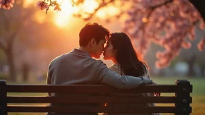 Cách tạo nụ hôn đầu tiên tự nhiên và ngọt ngào
