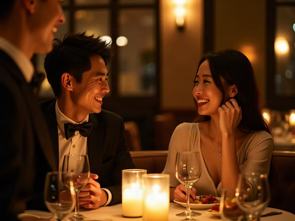 Chàng trai tự tin xử lý sự cố trong buổi hẹn hò Chàng trai Châu Á xử lý khéo léo sự cố trong buổi hẹn hò bằng sự hài hước và tự tin