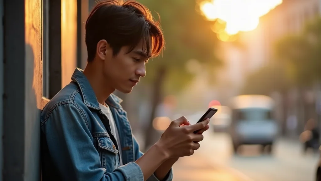 Chàng trai tự tin trả lời tin nhắn và vượt qua thử thách Shittest trên đường phố