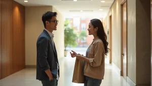 Hướng dẫn làm quen gái ở chung cư, khu phố