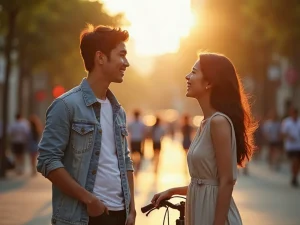 Tuyệt chiêu xin số điện thoại gái lạ ngoài đường