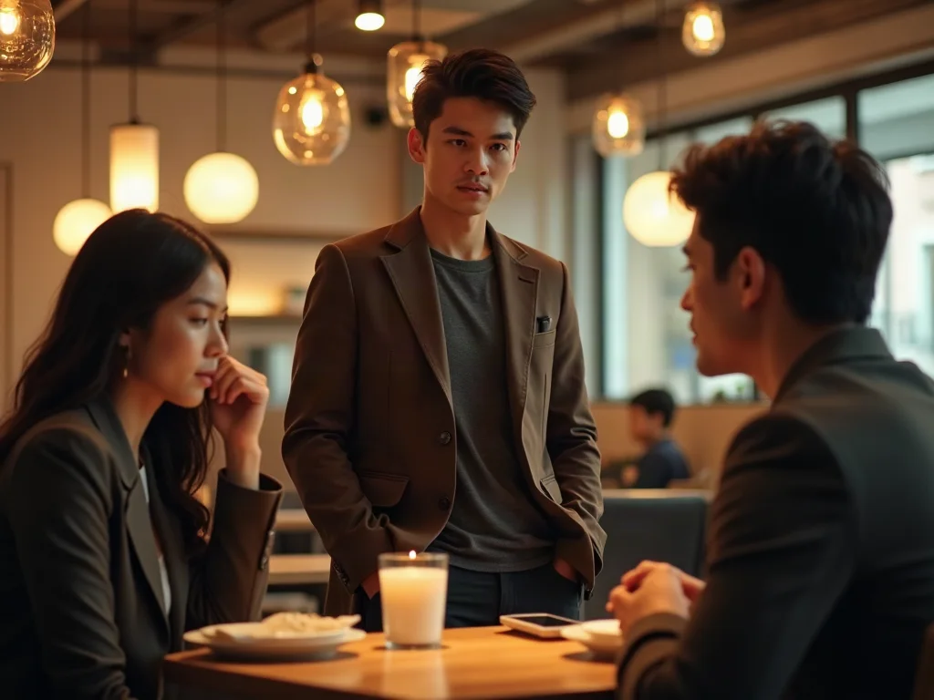 Cách xử lý khi tình địch xuất hiện cướp tay trên 1 Cách xử lý khi tình địch xuất hiện cướp tay trên tại quán cafe